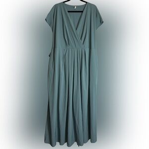 HALARA Teal Maxi Dress